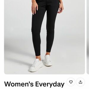 BYLT Basics Black Skinny Slim-Leg Pants